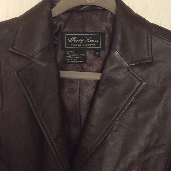 Beautiful Soft Brown Leather Jacket - Picture 2 of 6